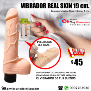 vibrador realista con testiculos