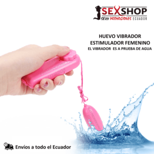 Huevo Vibrador Estimulador Femenino - a prueba de agua