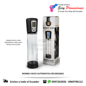 Bomba Vacío Automatica Para Pene