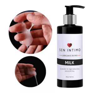 representa un envase y caracteristicas de un lubricante simulador de semen