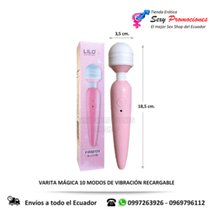 varita magica vibrador medidas