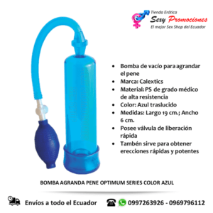 bomba azul crecimiento pene