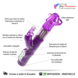 vibrador jack rabbit funcionamiento