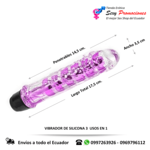 vibrador silicona small light medidas