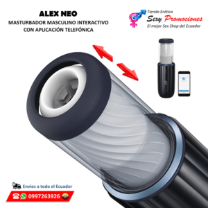 masturbador interactivo masculino alex neo