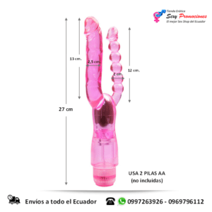 vibrador doble penetracion medidas