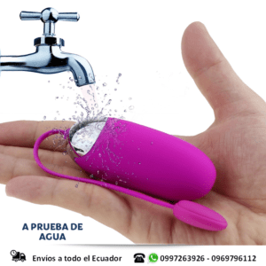 huevo vibrador con app a prueba de agua