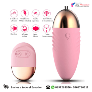 huevo vibrador masturbador con control caracteristicas