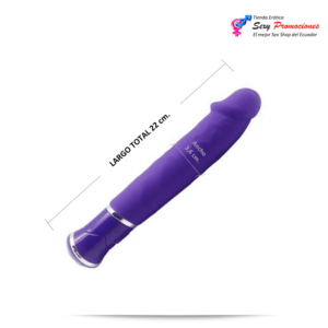 vibrador recargable magestic medidas