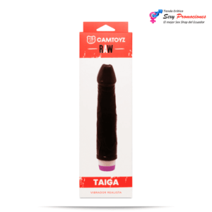 caja de vibrador cafe 18 cm