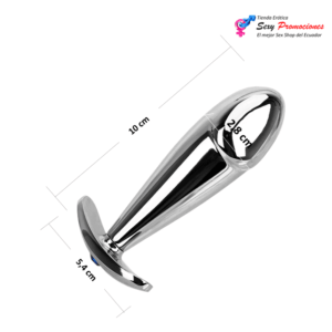 plug anal de acero medidas