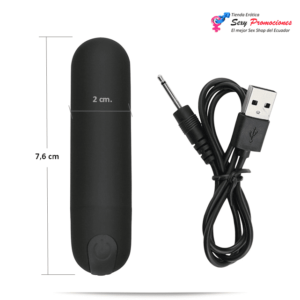 bala recargable afrodita medidas