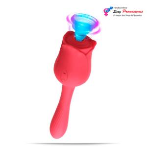 vibrador succionador rosa