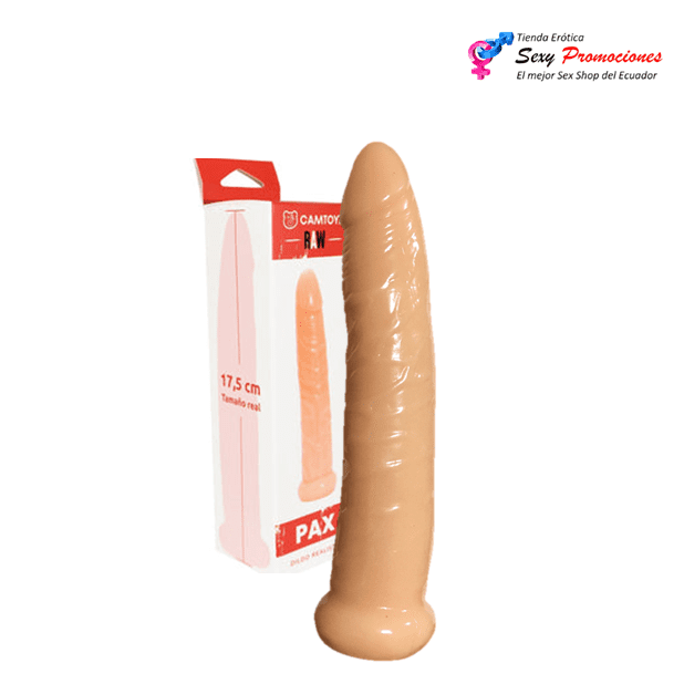 esta imagen representa un consolador realista iniciador color piel