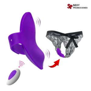 La imagen describe un vibrador panty floyd