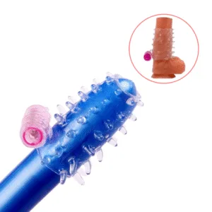 La imagen describe una funda forro para pene Power Man