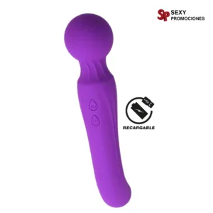La imagen describe un Vibrador Micrófono Beauty hitachi