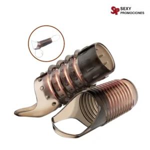 La imagen describe un par de fundas para pene foster